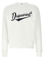 Dsquared² White Cotton Sweatshirt