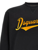 Dsquared² Black Cotton Sweatshirt