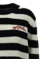 Marc Jacobs Bicolor Wool Cardigan