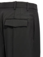 Wardrobe.Nyc Black Wool Casual Pants