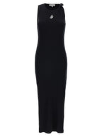 J.W.Anderson Black Cotton Midi Dress