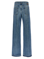 Stella McCartney Blue Cotton Jeans Denim