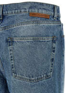 Stella McCartney Blue Cotton Jeans Denim