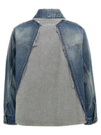 MM6 Maison Margiela Blue Cotton Denim Jacket