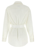 MM6 Maison Margiela White Cotton Blouse