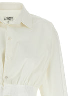 MM6 Maison Margiela White Cotton Blouse
