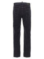 Dsquared² Blue Cotton Casual Pants