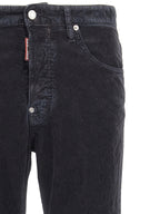 Dsquared² Blue Cotton Casual Pants