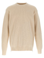 Jil Sander Beige Cotton Cardigan