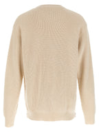 Jil Sander Beige Cotton Cardigan