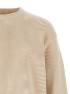 Jil Sander Beige Cotton Cardigan