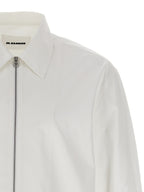 Jil Sander White Cotton Blouse
