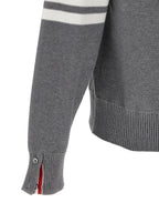 Thom Browne Gray Cotton Cardigan