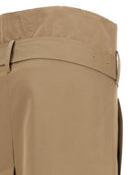 Vetements Beige Cotton Midi Skirt