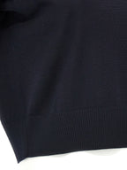 Khaite Blue Wool Shortsleeve Shirt