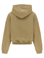 Vetements Beige Cotton Hoodie