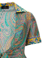 Etro Multicolor Silk Pattern Shirt