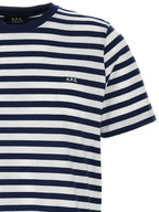 A.P.C. Blue Cotton T-Shirt