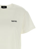 A.P.C. White Cotton T-Shirt
