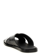 Church's Black Calf Leather Bos Taurus Slides