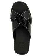 Church's Black Calf Leather Bos Taurus Slides