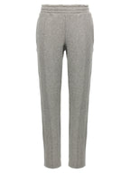 The Attico Gray Cotton Joggers (Workout Pants)