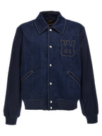 WALES BONNER Blue Cotton Denim Jacket