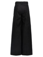 THELATEST Black Cotton Casual Pants