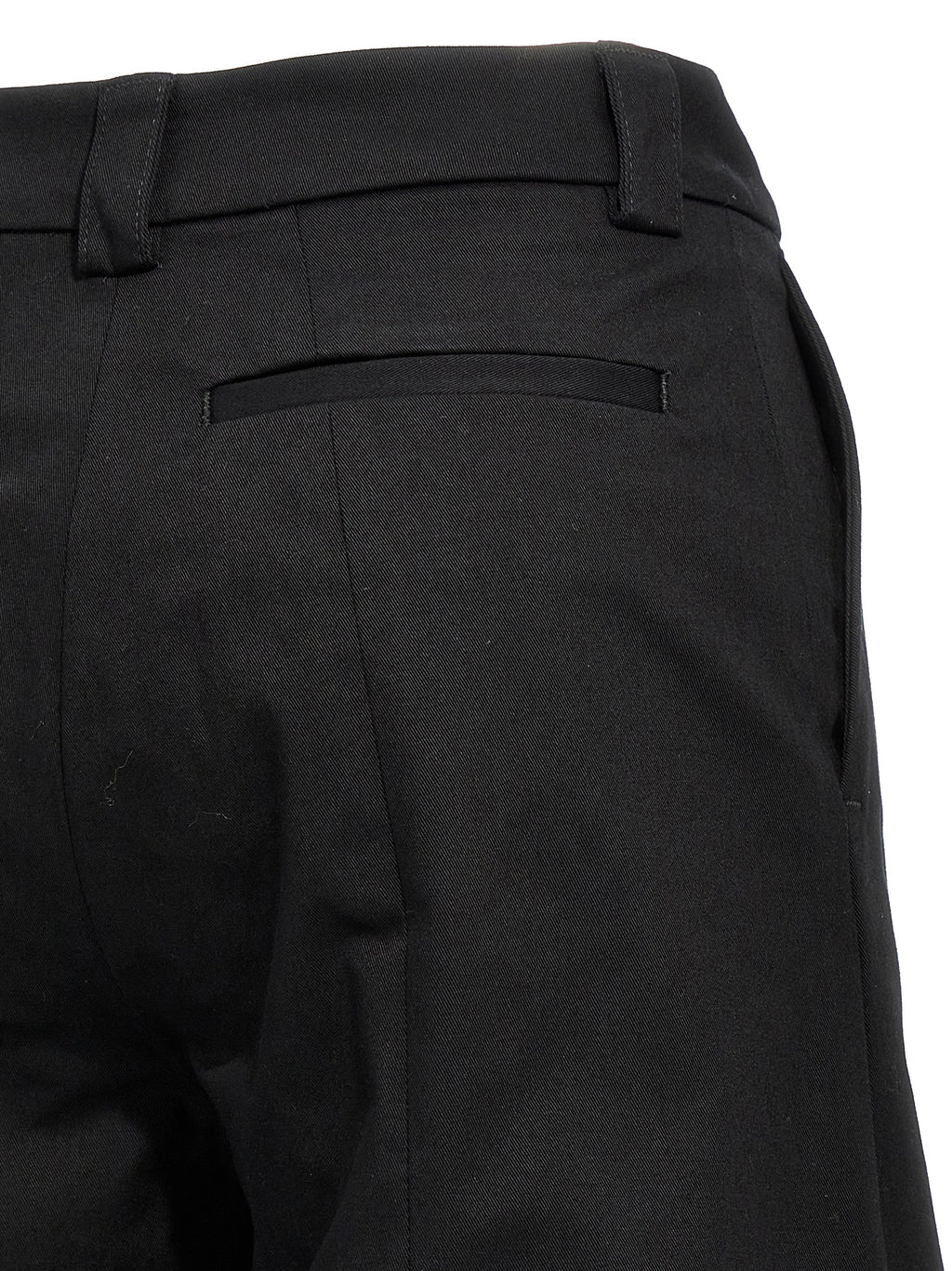 THELATEST Black Cotton Casual Pants