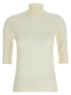 Max Mara White Virgin Wool Cardigan