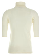 Max Mara White Virgin Wool Cardigan