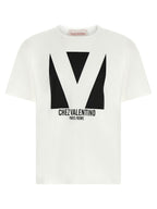 Valentino Garavani Bicolor Cotton T-Shirt