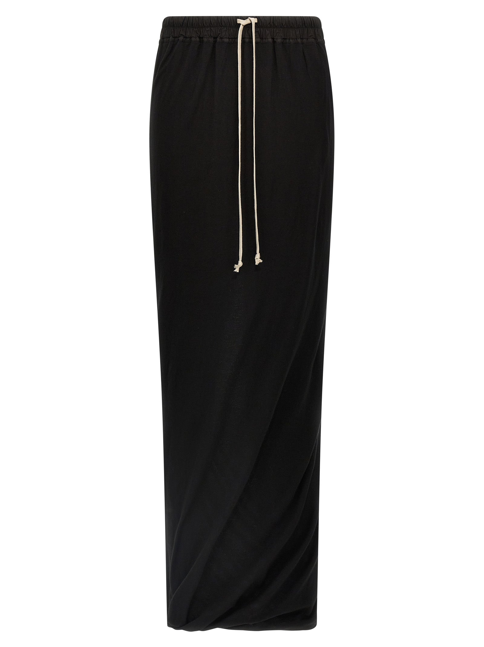 DRKSHDW Black Cotton Mini Skirt