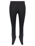 Courrèges Black Polyamide Leggings