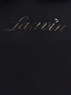 Lanvin Black Cotton Sweatshirt