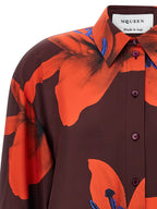 Alexander McQueen Multicolor Silk Blouse
