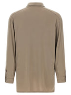 Magliano Gray Polyester Blouse
