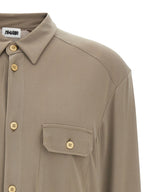Magliano Gray Polyester Blouse