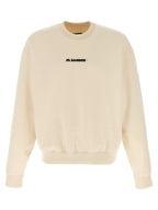 Jil Sander Beige Cotton Sweatshirt