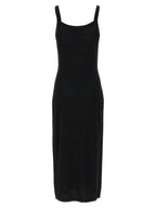 T BY ALEXANDER WANG Black Viscose Midi Dress