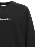 Maison Kitsuné Black Cotton Sweatshirt