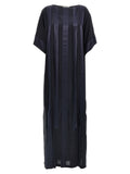 DI.LA3 PARI' Blue Silk Long Dress