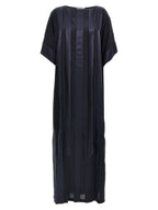 DI.LA3 PARI' Blue Silk Long Dress