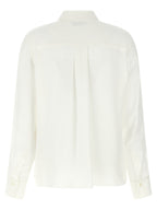Ferragamo White Silk Blouse