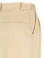 Armarium Beige Viscose Casual Pants