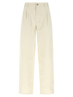 A.P.C. Beige Cotton Casual Pants