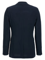 Alberto Biani Blue Viscose Blazer