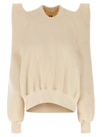 DRKSHDW Beige Cotton Sweatshirt