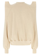 DRKSHDW Beige Cotton Sweatshirt