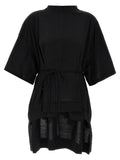 DI.LA3 PARI' Black Cotton T-Shirt